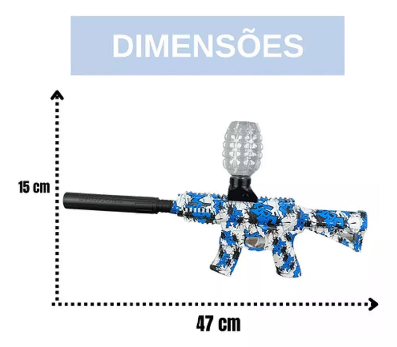 Brinquedo Arminha de Bolinhas De Gel Elétrica Automática